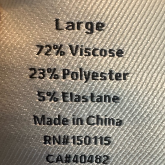 Varley DoubleSoft The Rolled Cuffed Pant 28.5 in Coffee Bean Large - Picture 9 of 10